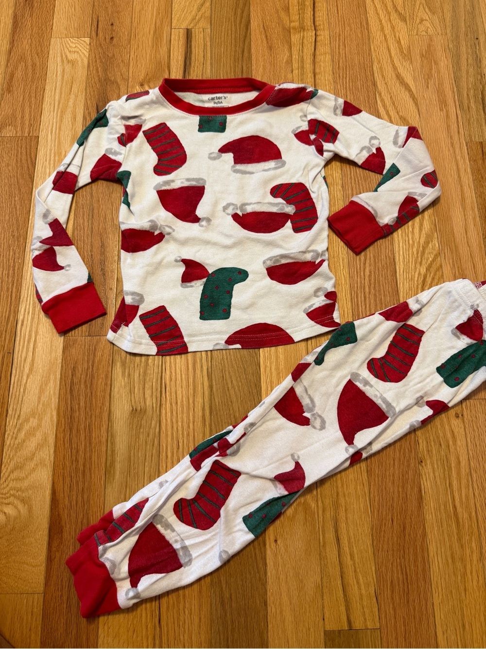 Carter's Christmas Pajamas- 5T